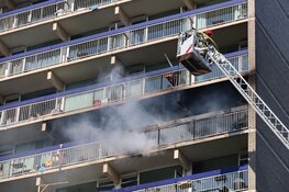 Uitslaande brand in studentencomplex Uilenstede te Amstelveen