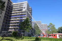 Uitslaande brand in studentencomplex Uilenstede te Amstelveen