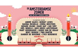 De Amsterdamse Zomer 2024 is terug met de allerbeste artiesten van eigen bodem!