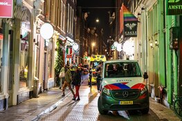 Gewonde bij steekincident Warmoesstraat