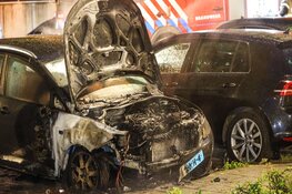 Taxi door brand verwoest in Nieuw-West