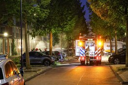 Taxi door brand verwoest in Nieuw-West