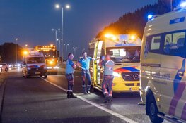 Twee gewonden bij ongeval op A10