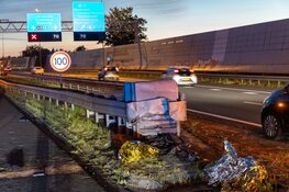 Twee gewonden bij ongeval op A10