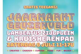 Aanstaande zaterdag Jaarmarkt Geuzenveld