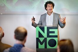 NEMO Science Museum podium voor Technologierede
