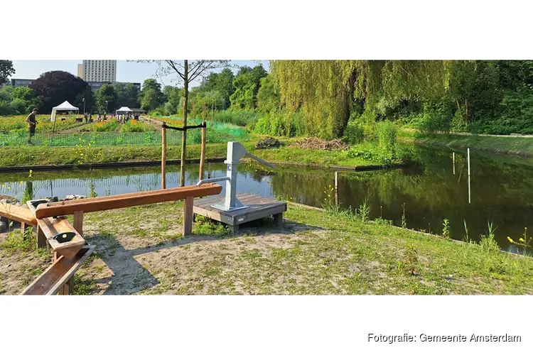 Nieuw park in Amsterdam-West