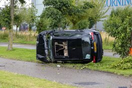 Bestuurder gewond na ongeluk Etnastraat