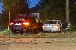 Veel schade na botsing in Nieuw-West