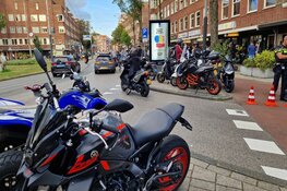 Ride-out ter nagedachtenis van doodgestoken slachtoffer Hoofddorpplein