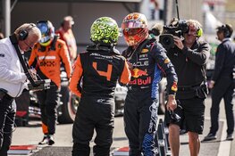 Verstappen op waarde geklopt door Norris in Zandvoort