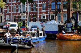 Lichaam aangetroffen in water bij Leidseplein