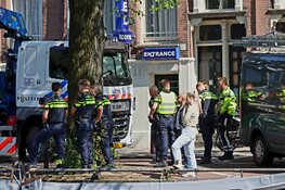 Lichaam aangetroffen in water bij Leidseplein