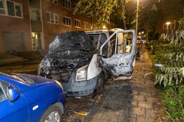 Twee auto’s beschadigd bij brand aan Botterstraat