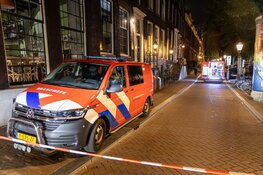 Hulpdiensten maken zoekslag naar persoon in water Herengracht, niemand aangetroffen