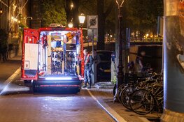 Hulpdiensten maken zoekslag naar persoon in water Herengracht, niemand aangetroffen