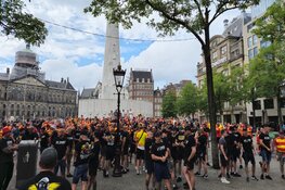 Politie heeft handenvol aan Poolse voetbalsupporters