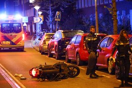 Scooterrijder gewond na val in Amsterdam-West