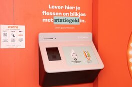 Primeur voor Droppie met eerste innovatieve statiegeldmachine in stedelijk gebied
