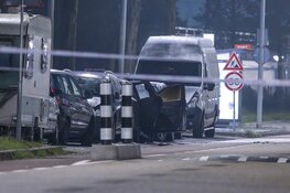 Groot politieonderzoek na autobrand Rhoneweg