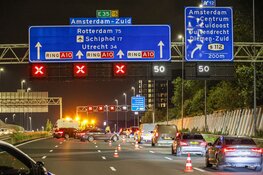 Vier gewonden bij ongeval op ringweg A10