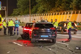 Vier gewonden bij ongeval op ringweg A10