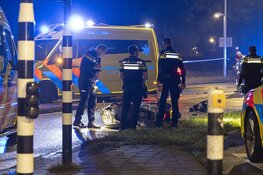 Scooterrijder ernstig gewond bij aanrijding met politieauto