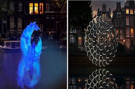 Rituals thema van het fotogenieke, dertiende Amsterdam Light Festival