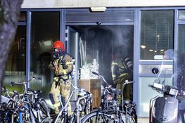 Brand in HVO-Querido locatie aan de Osdorper Ban