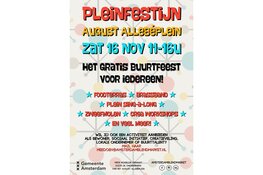 Zaterdag PleinFestijn op het August Allebéplein