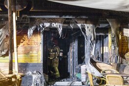 Enorme schade na explosie bij restaurant in Amsterdam