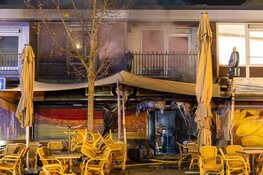 Enorme schade na explosie bij restaurant in Amsterdam