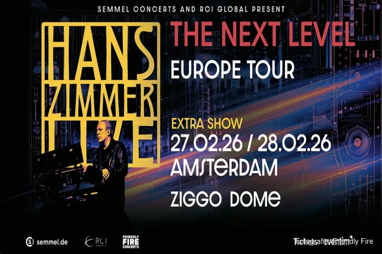 Hans Zimmer kondigt een extra showdatum aan in de Ziggo Dome