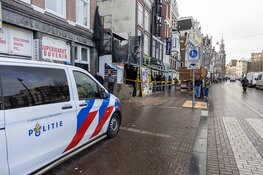 Grachtenpand Amstel stort in bij werkzaamheden in Amsterdam
