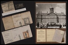 Zeldzame kleurenfoto's van Amsterdam in de oorlog