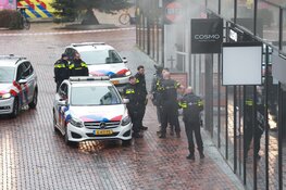 Opgesloten overvaller wordt gearresteerd