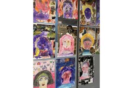 Tekenrobots en Memory-milieuspel op expositie van het Orion College