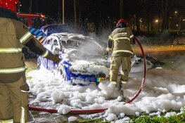 Auto door brand verwoest op Bok de Korverweg