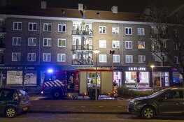 Grote brand op balkon Frans Naerebouthof