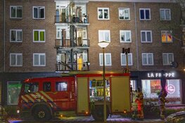 Brand in Burgemeester Rendorpstraat