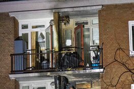 Brand in Burgemeester Rendorpstraat