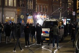 Onrustige avond op de Dam