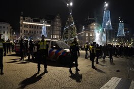Onrustige avond op de Dam
