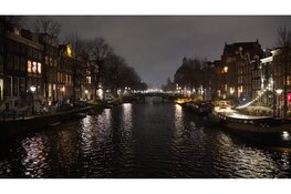 Mogelijk schoten gelost op Singel in Amsterdam