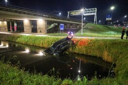 Automobilist vliegt uit de bocht langs Anderlechtlaan