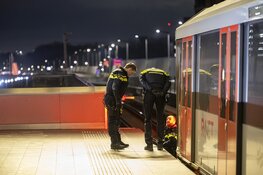 Verdachte verschanst zich op dak van metrostation Amsterdam Noord