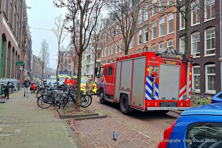 Koolmonoxide-alarm in Sint Willibrordusstraat Amsterdam