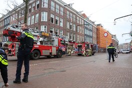 Brand in keuken van restaurant in Amsterdam