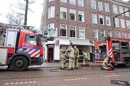 Brand in keuken van restaurant in Amsterdam