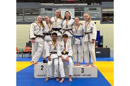 Groot aantal Amsterdamse judoka's afgevaardigd naar NK-18